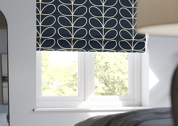 Orla Kiely Jumbo Linear Stem, Whale - Roman Blind - Image 5